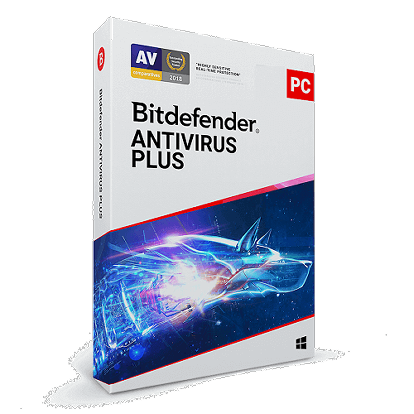 Bitdefender Antivirus Plus - 1-Year / 10-PC - United States & Canada